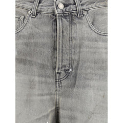 Haikure Grey Straight-Leg Jeans