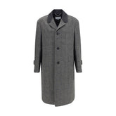 Margiela Single-breasted coat in virgin wool blend