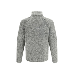 Pull à col roulé en cachemire et laine ZEGNA