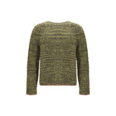 Pull contrasté Flowerik à tournesol