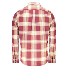Timberland Red Cotton Men Shirt