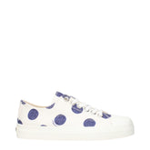 Moschino White Fabric Low Tops