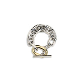 Bracelet Rabanne XL Link bicolore