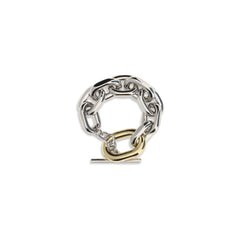 Bracelet Rabanne XL Link bicolore