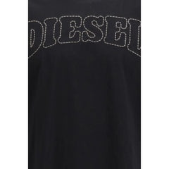 Diesel Black Cotton T-Shirt