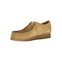 Baskets Clarks en daim beige pour homme