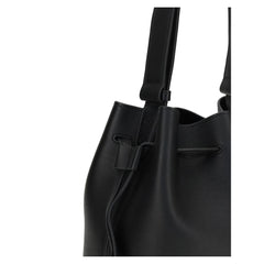 Sac bandoulière en cuir noir Valentino Garavani