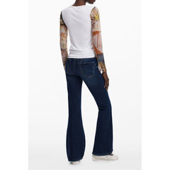 Desigual White Polyester Women Sweater