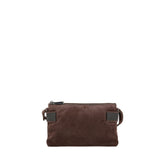 Sac bandoulière en cuir suédé Brunello Cucinelli