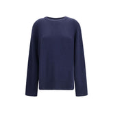 The Row Blue Wool Sweatshirt