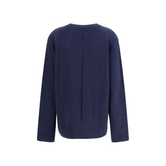 The Row Blue Wool Sweatshirt