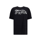 T-shirt Balmain à imprimé léopard