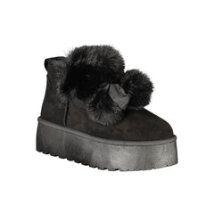 Laura Biagiotti Damenstiefel aus schwarzem Polyester