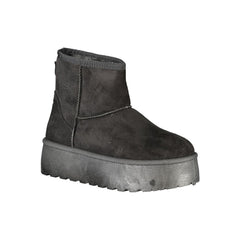 Bottes Laura Biagiotti noires en polyester pour femmes