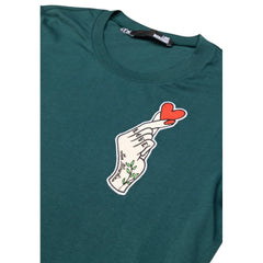 Moschino T-Shirt aus schwarzer Baumwolle