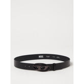 Diesel Black Leather Belt