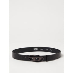 Diesel Black Leather Belt