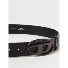 Diesel Black Leather Belt