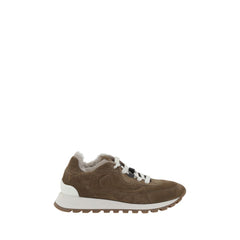 Baskets en cuir Brunello Cucinelli