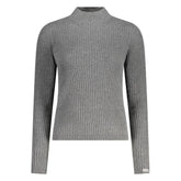 Pepe Jeans Grauer Baumwollpullover für Damen