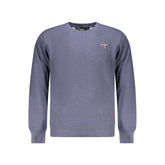 Pull homme en coton bleu Accademia Militare