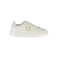 Baskets Blauer en cuir blanc pour hommes