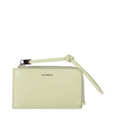 Jil Sander Green Leather Wallets