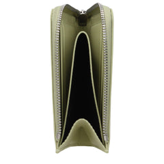 Jil Sander Green Leather Wallets