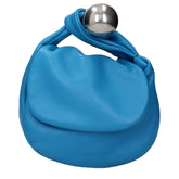 Jil Sander Blue Leather Handbags