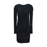Marant Etoile Denise kurzes Kleid aus drapiertem Jersey