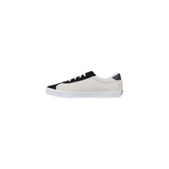 Baskets Vans en daim noir et blanc