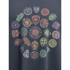 T-shirt Balenciaga en coton imprimé du logo