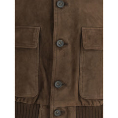 D'amico Suede Goat Leather Jacket