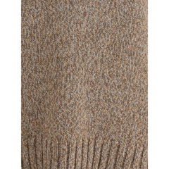 Pull en cachemire Aragona à col rond en laine