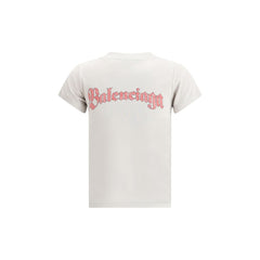 Balenciaga T-Shirt mit Grafiklogo und Rundhalsausschnitt