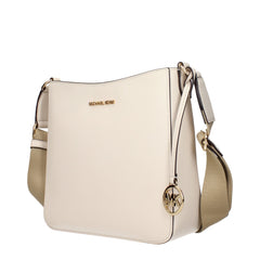 Michael Kors Beige Leather Shoulder Bags