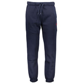 Pantalon en coton bleu Gianmarco Venturi