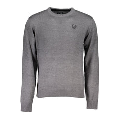 Pull en coton gris Gianmarco Venturi