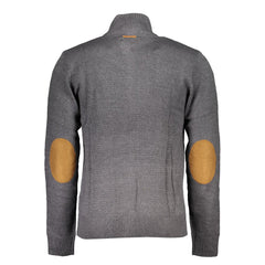 Gianmarco Venturi Gray Cotton Sweater