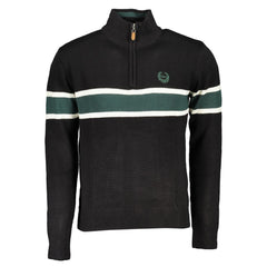 Pull en coton noir Gianmarco Venturi