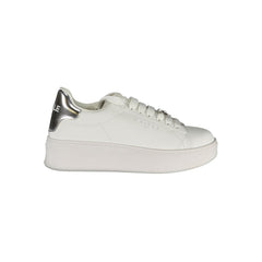 Gaelle Paris Sneaker aus weißem Polyethylen