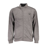 Sweat-shirt en coton gris Gianmarco Venturi