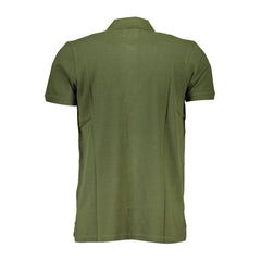 Gianmarco Venturi Green Cotton Polo Shirt
