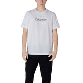 T-shirt Calvin Klein Sport en coton blanc