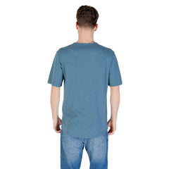 Jack Jones Blue Cotton T-Shirt