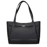 Michael Kors Black Fabric Shoulder Bags
