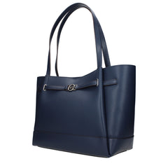 Michael Kors Blue Leather Shoulder Bags