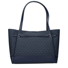 Michael Kors Blue Fabric Shoulder Bags