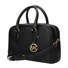 Michael Kors Black Leather Handbags
