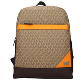 Michael Kors Brown Fabric Backpacks